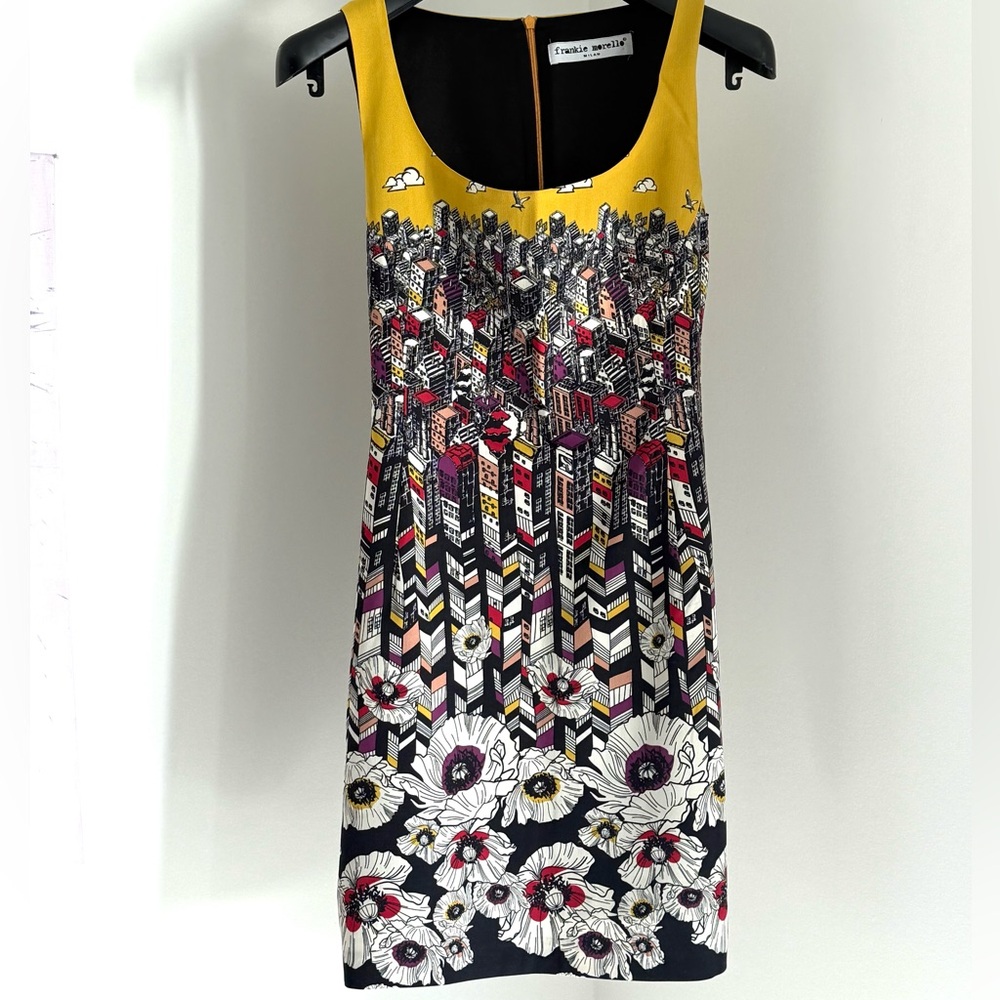 FRANKIE MORELLO Lana Vergine Dress – IT 40 (Fits S/M) –Made in Italy –Statement - Picture 6 of 10